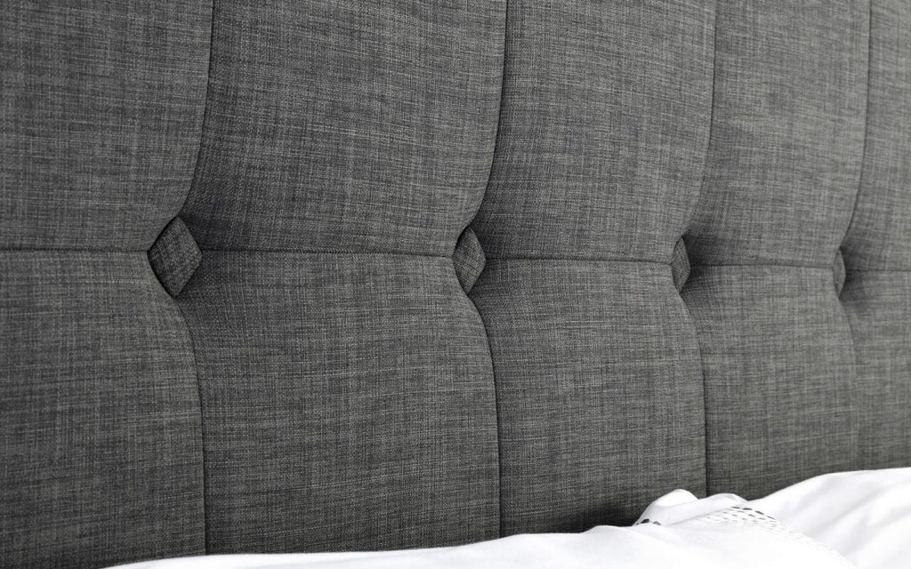 Solihull Slate Grey King Size Ottoman Bed Frame