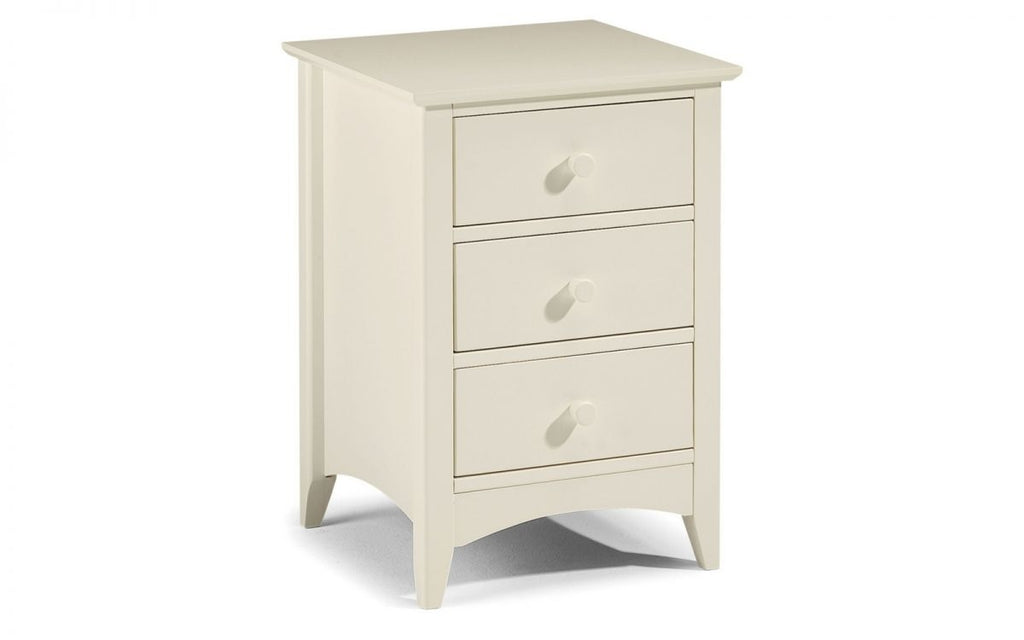 Cambell 3 Drawer Bedside