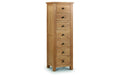 Marlowe Oak 7 Drawer Chest
