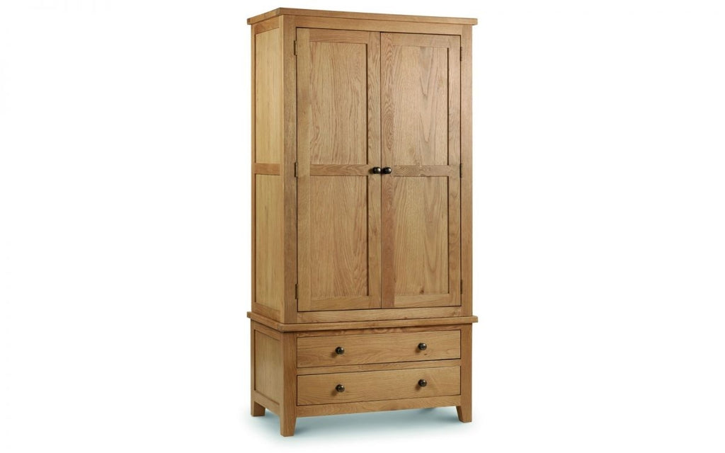 Marlowe Oak 2 Door Combi Wardrobe