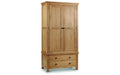 Marlowe Oak 2 Door Combi Wardrobe