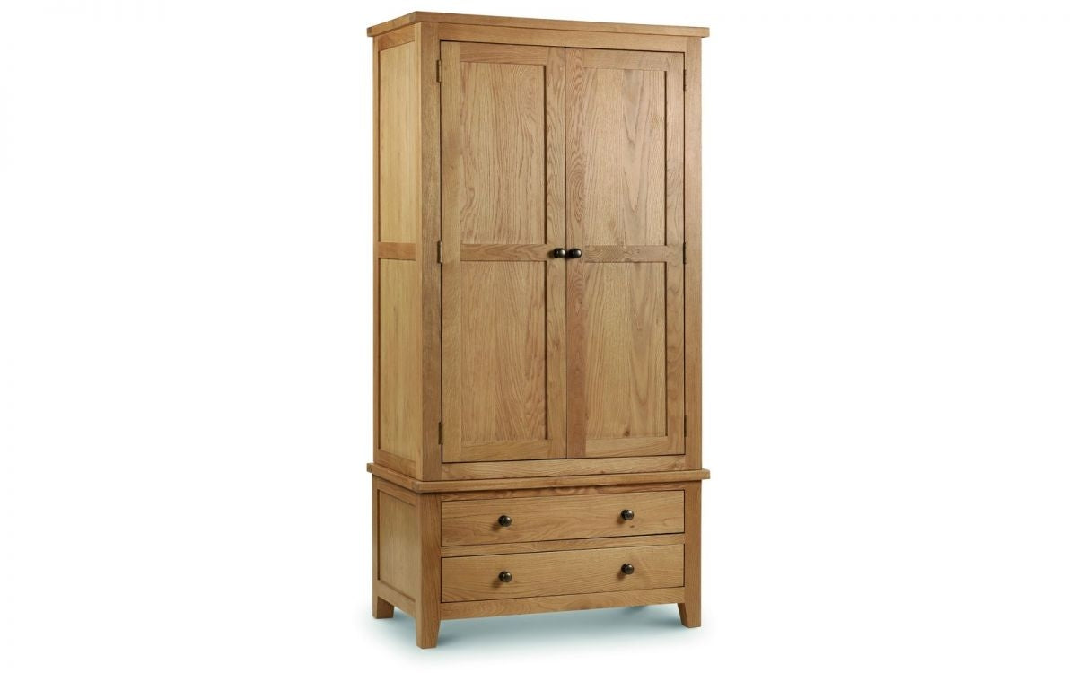 Marlowe Oak 2 Door Combi Wardrobe