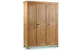 Marlowe Oak 3 Door Wardrobe