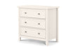 Malvern Surf White 3 Drawer Chest