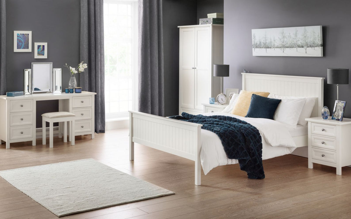 Malvern Surf White 3+2 Drawer Chest