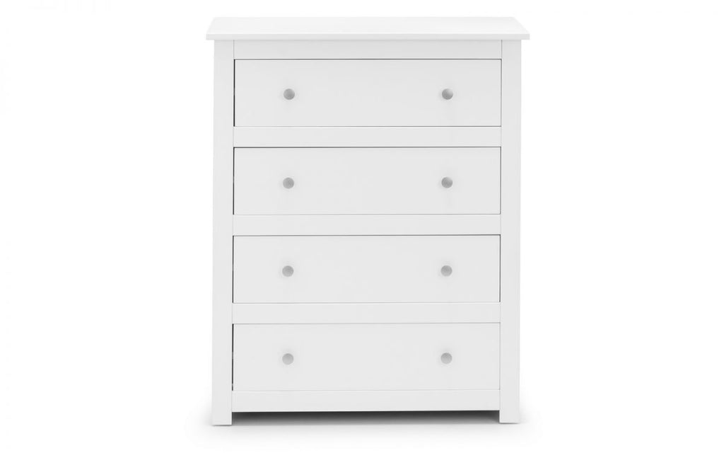 Fradley White 4 Drawer Chest