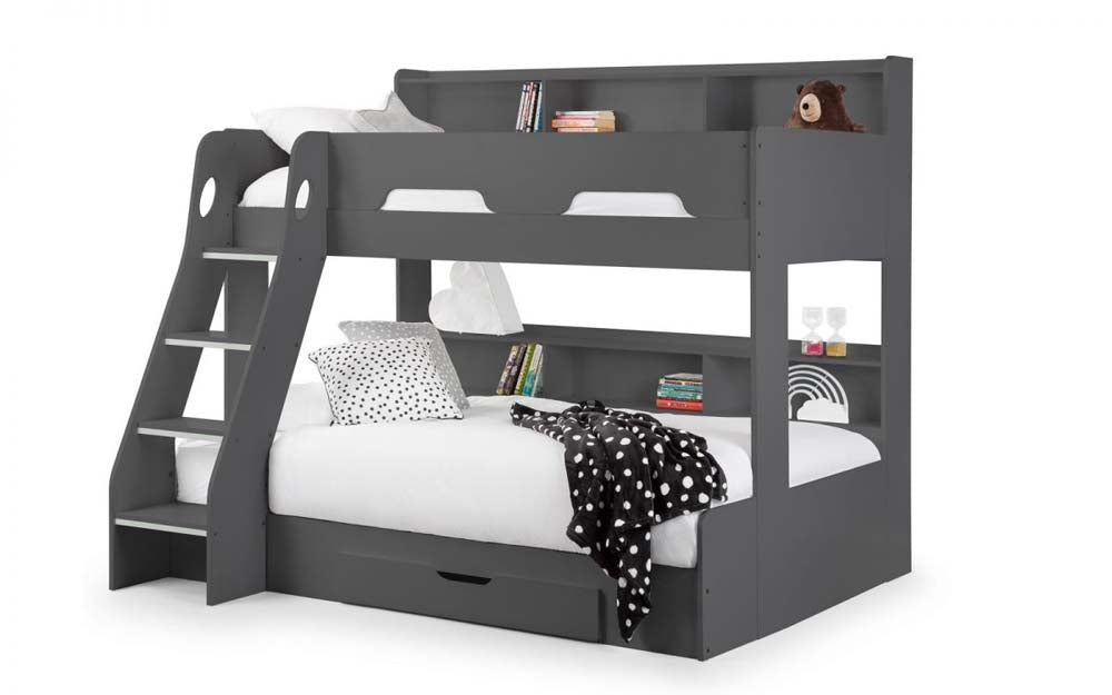 Orbit Anthracite Triple Bunk Bed