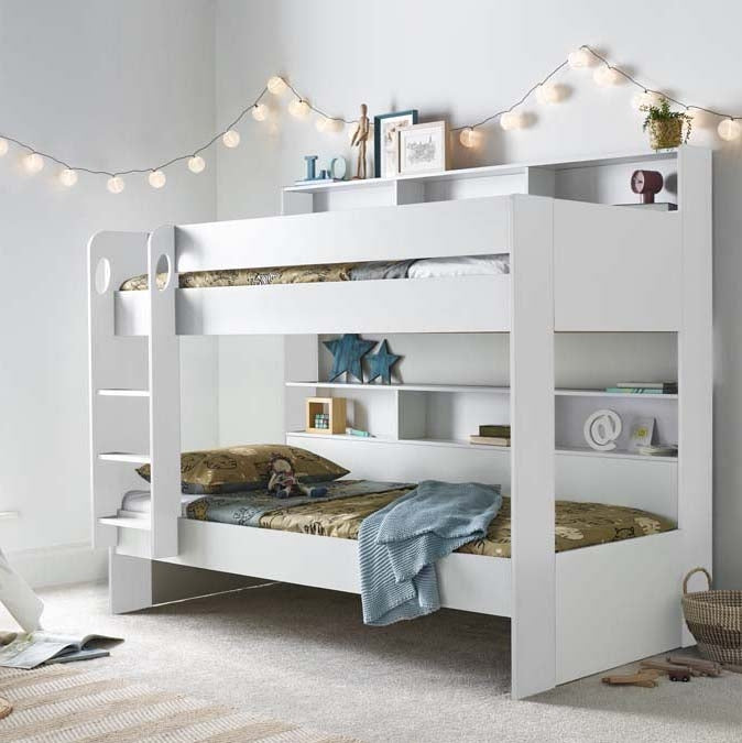 Origin White Storage Bunk Bed
