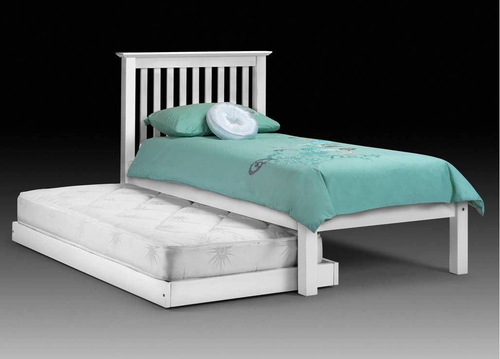 Barcelona White Guest Bed Frame