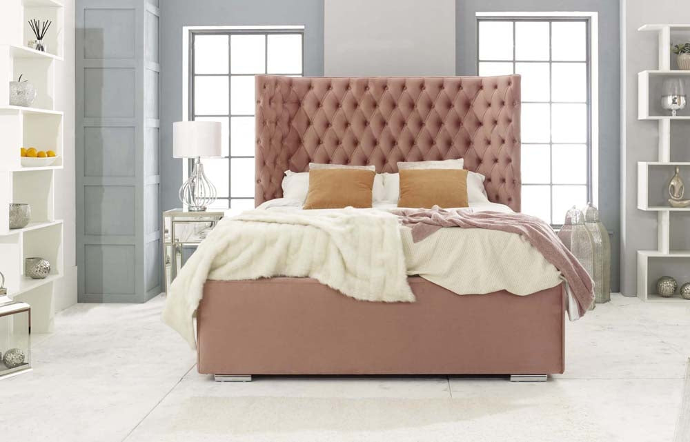 Rule The Room Bauhaus Luxe King Size Bed Frame