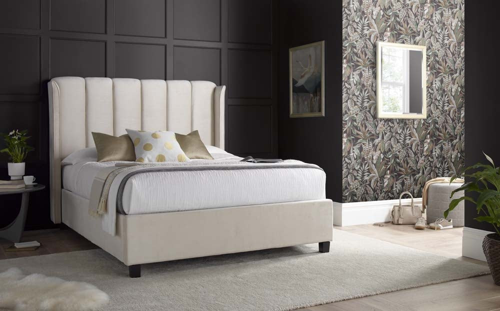 Aura Stone King Size Ottoman Bed Frame