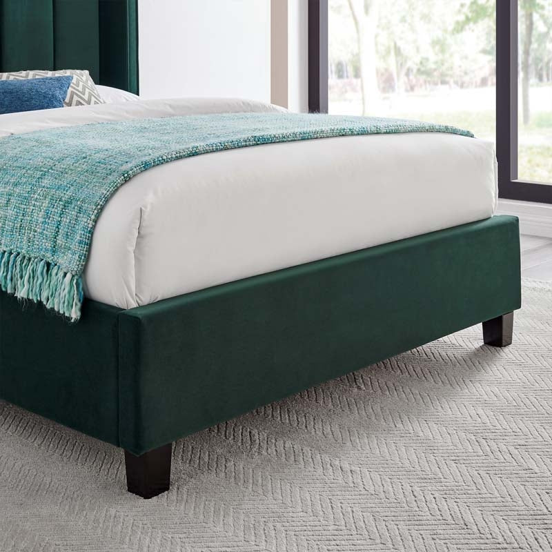 Poland Green King Size Bed Frame