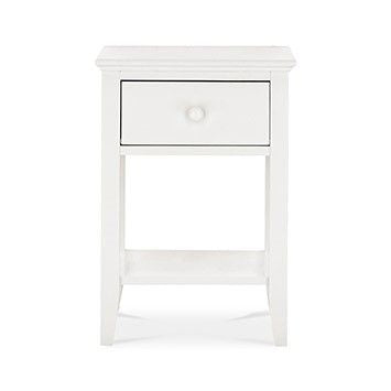 Bentley Designs Ashenby White Nightstand