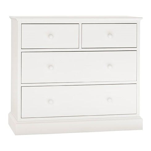 Bentley Designs Ashenby White 2+2 Drawer Chest