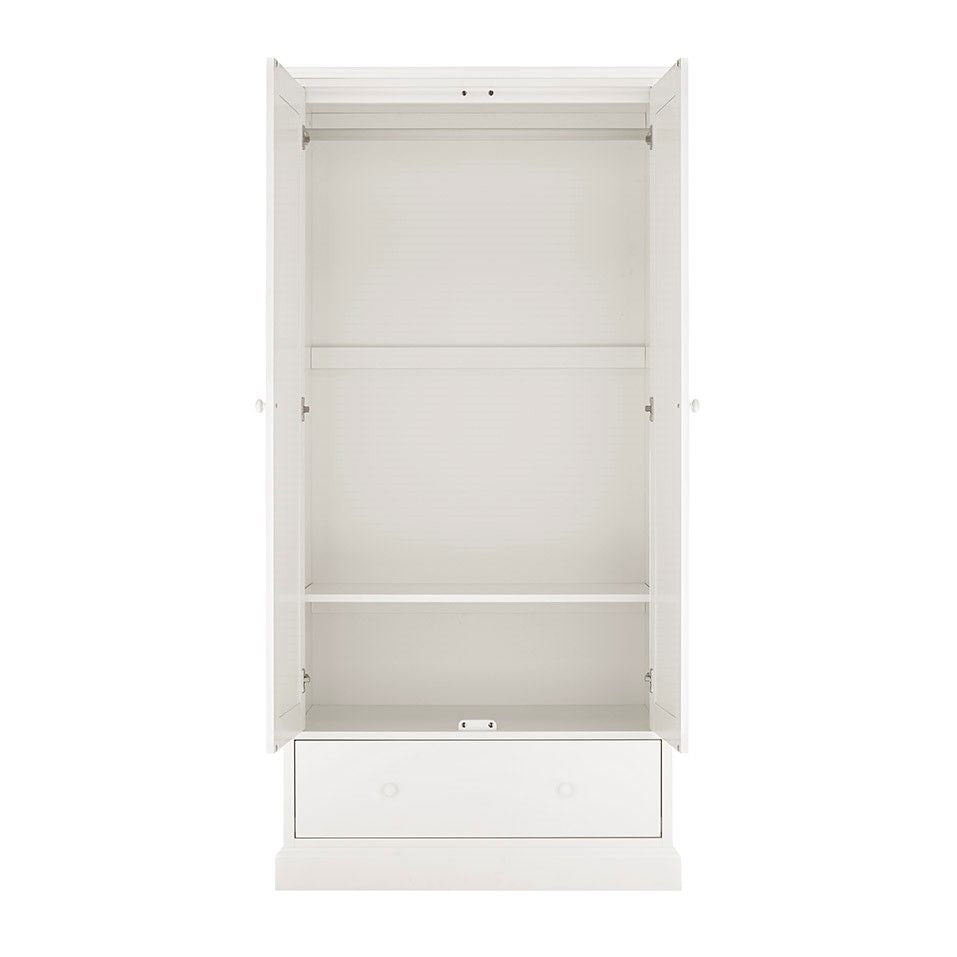 Bentley Designs Ashenby White Double Wardrobe