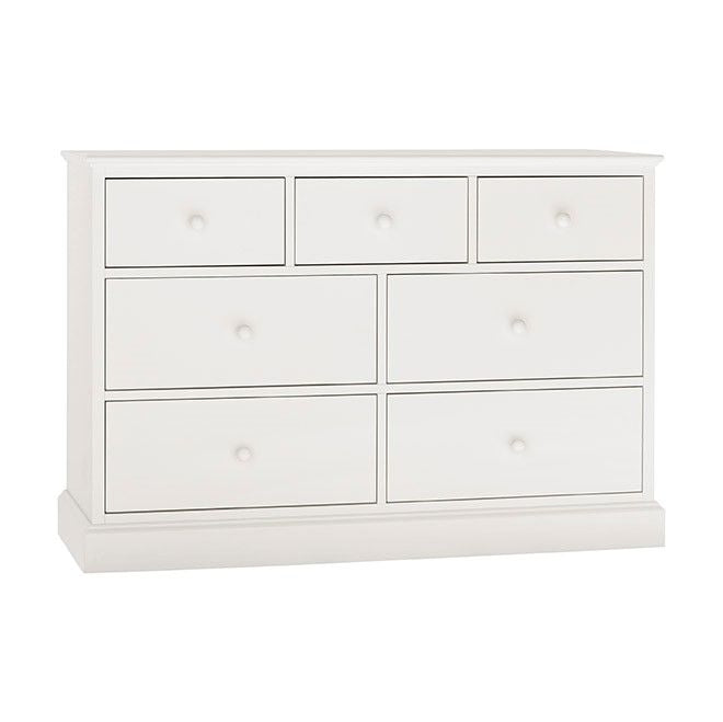 Bentley Designs Ashenby White 3+4 Drawer Chest