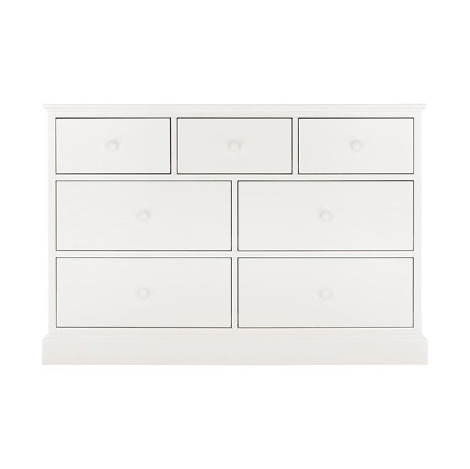 Bentley Designs Ashenby White 3+4 Drawer Chest
