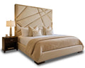 Rule The Room Abstract Mirror Double Bed Frame