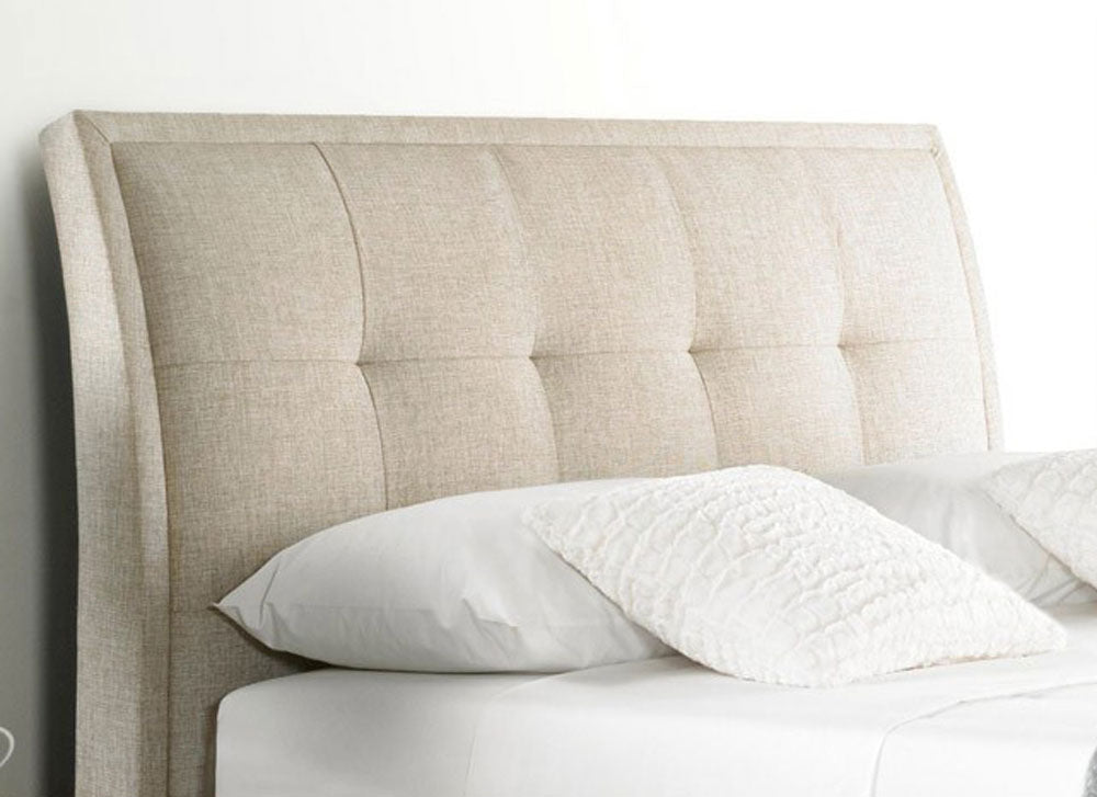 Acclaim Oatmeal Super Kingsize Ottoman Storage Bed Frame