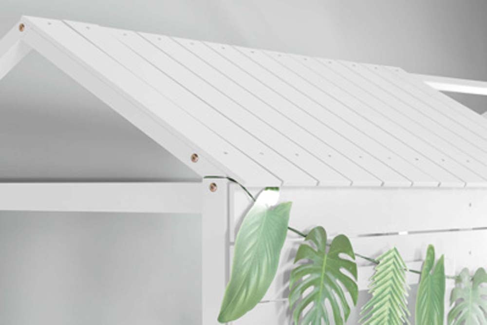 White Tree House Bunk Bed