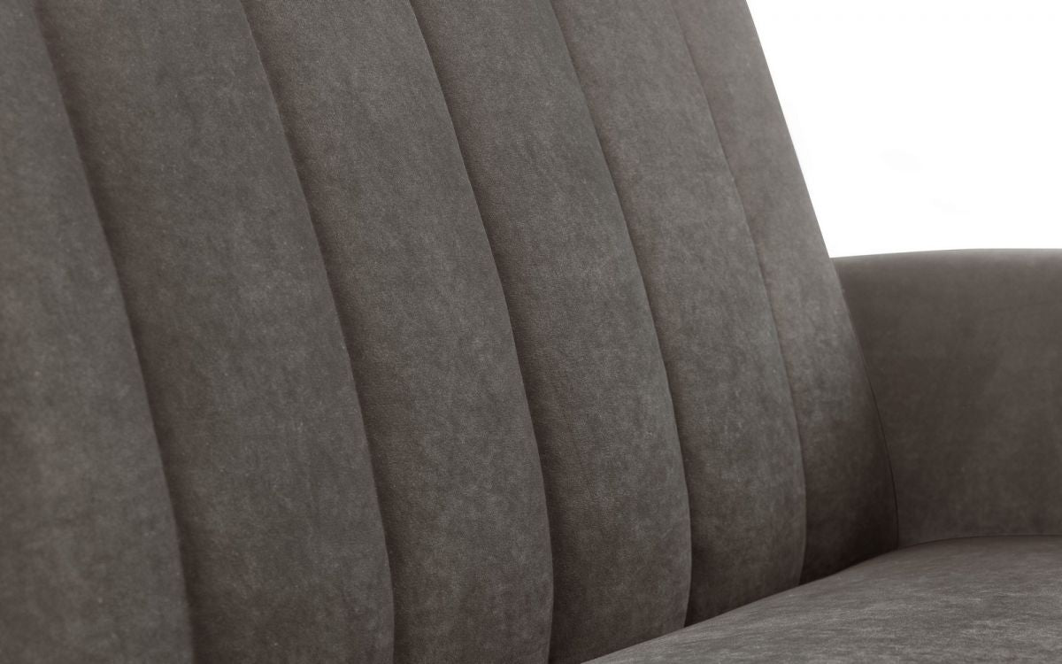 Fina Grey Velvet Sofa Bed