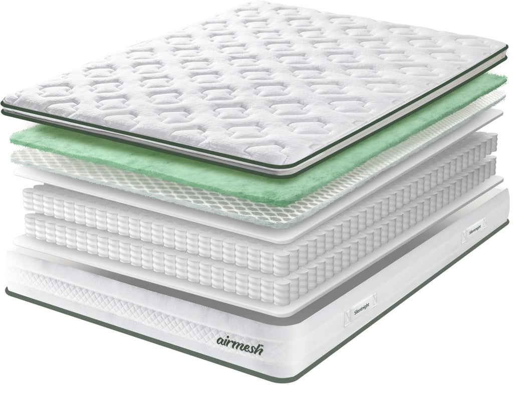 Silentnight Airmesh 2000 Pillow Top Double Mattress