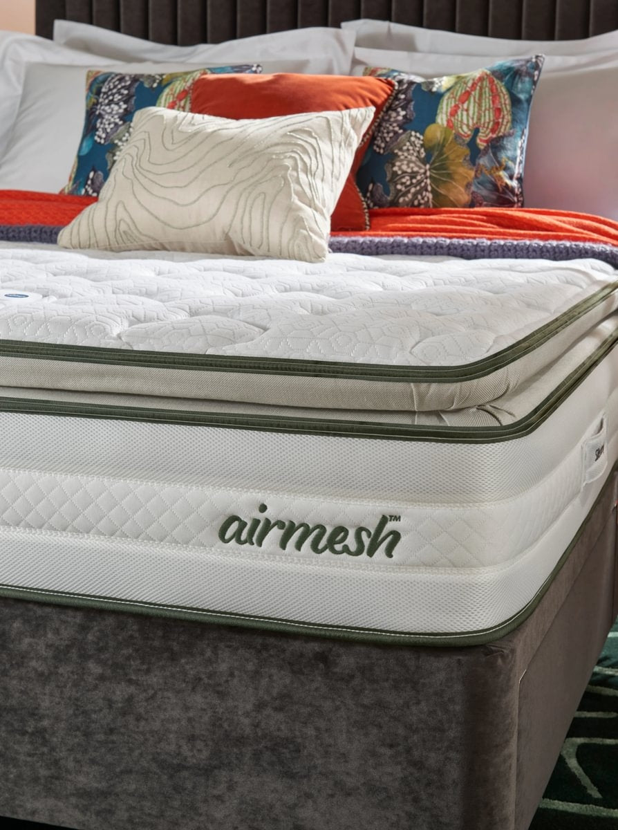 Silentnight Airmesh 2000 Pillow Top Double Mattress