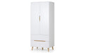 Alcester White Combi Wardrobe