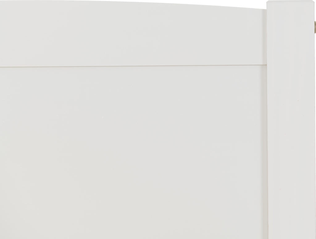 Ambrose White Single Bed Frame