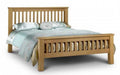 Marlowe Oak Super Kingsize High Foot Bed Frame