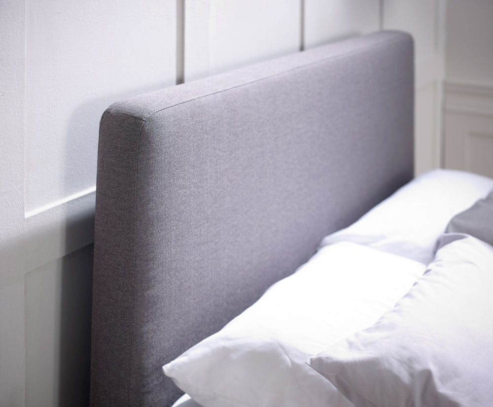 Media Slate Grey Double Bed Frame