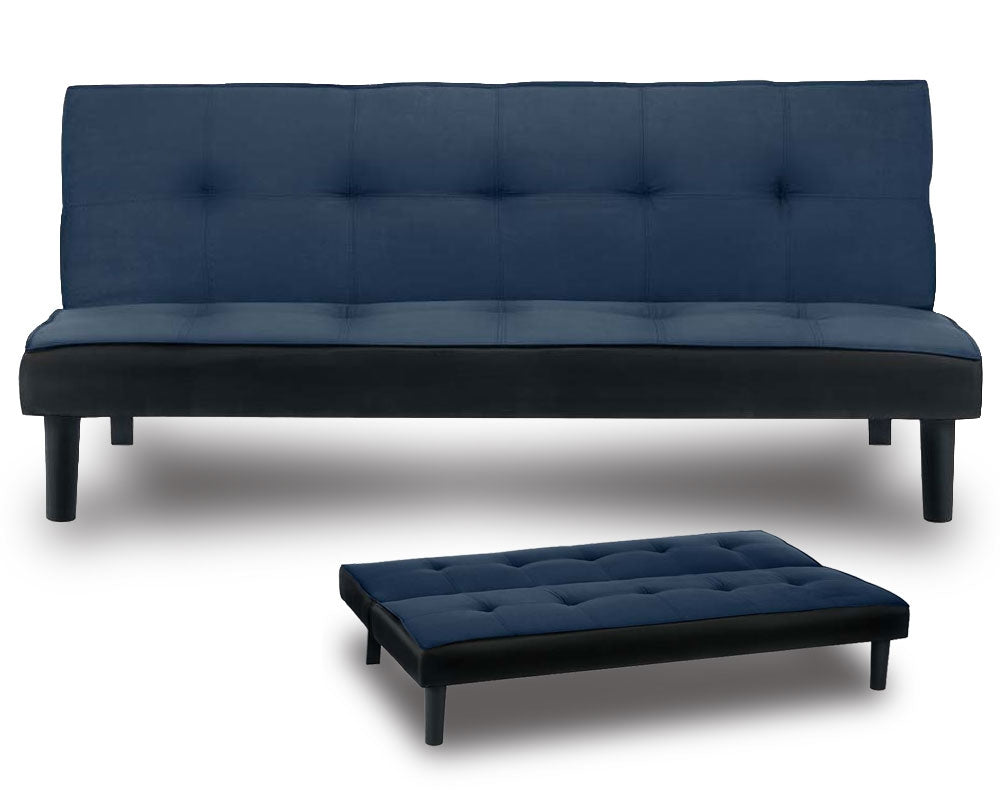Ankora Blue Contemporary Sofa Bed
