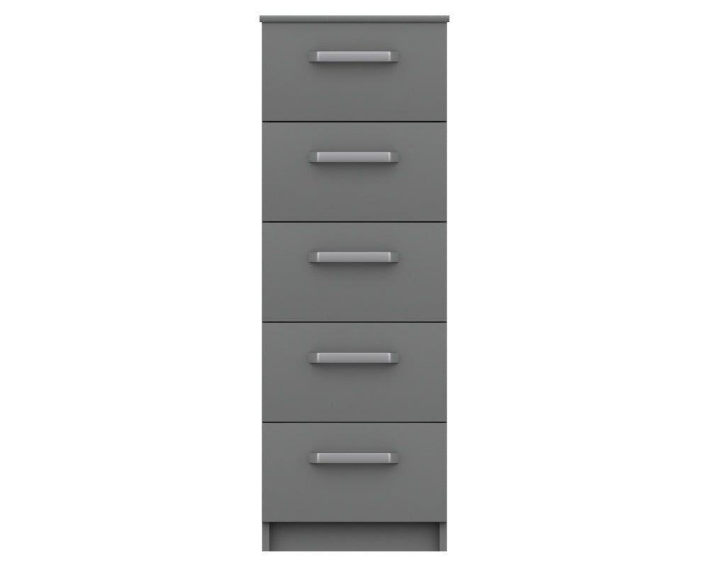 Arden Dust Grey High Gloss Tallboy
