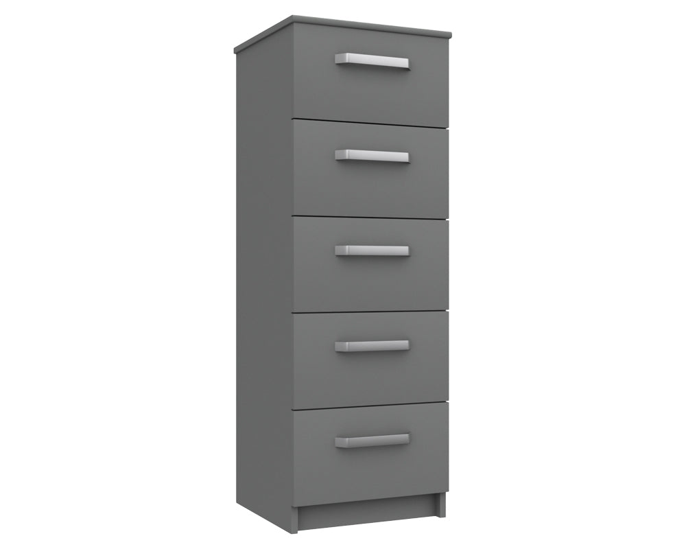 Arden Dust Grey High Gloss Tallboy