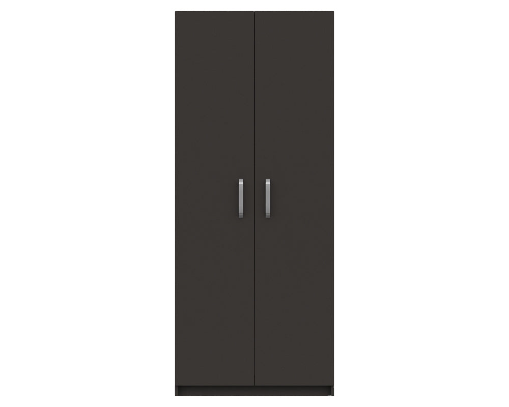 Arden Graphite Grey High Gloss 2 Door Robe