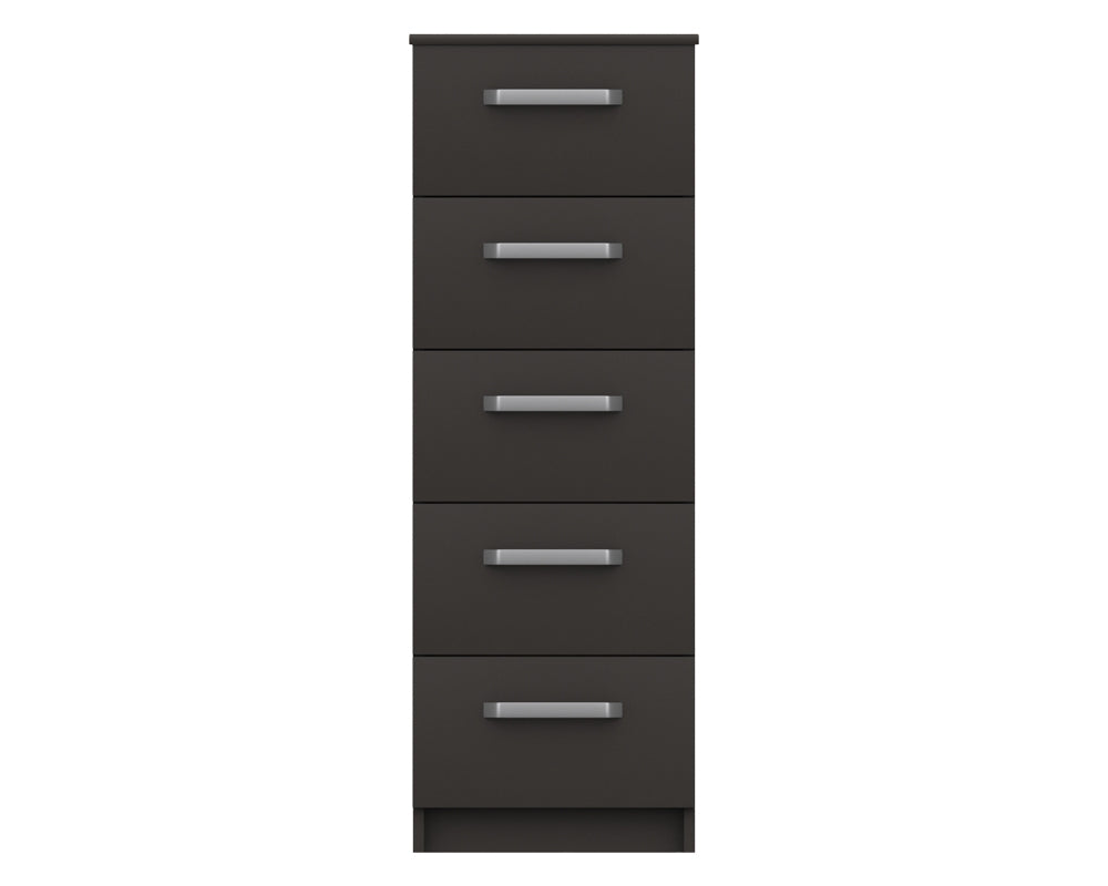 Arden Graphite Grey High Gloss Tallboy