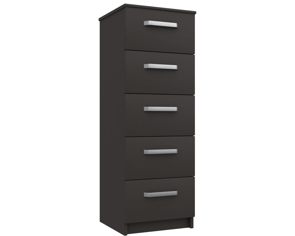 Arden Graphite Grey High Gloss Tallboy