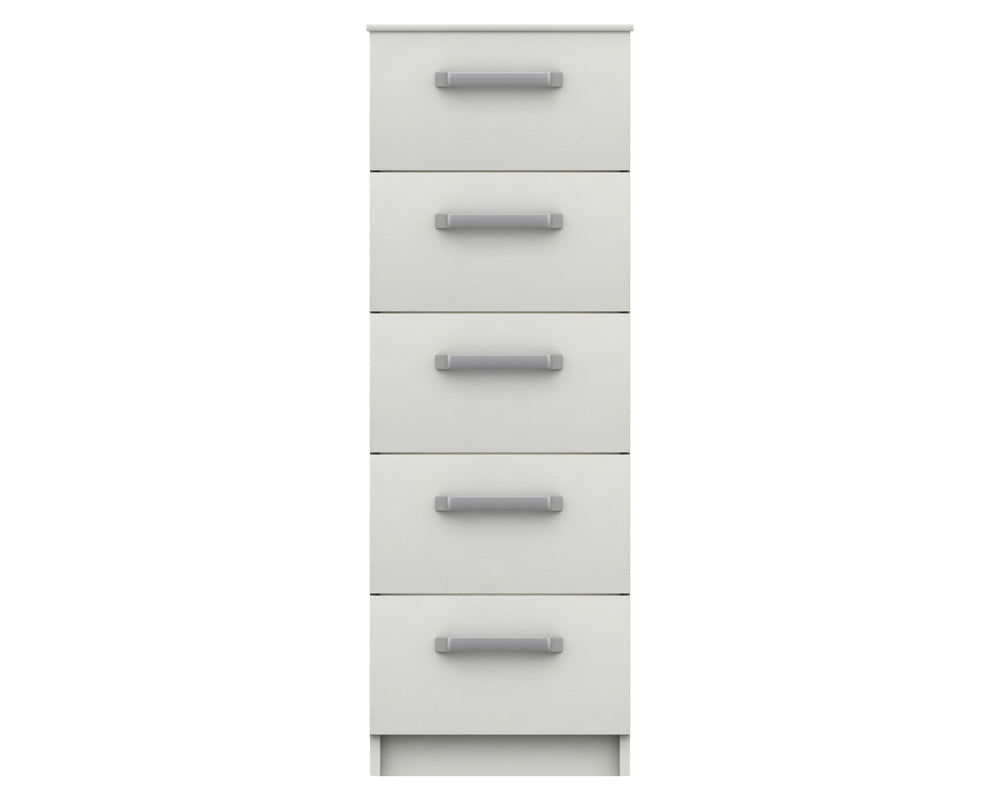 Arden White High Gloss Tallboy