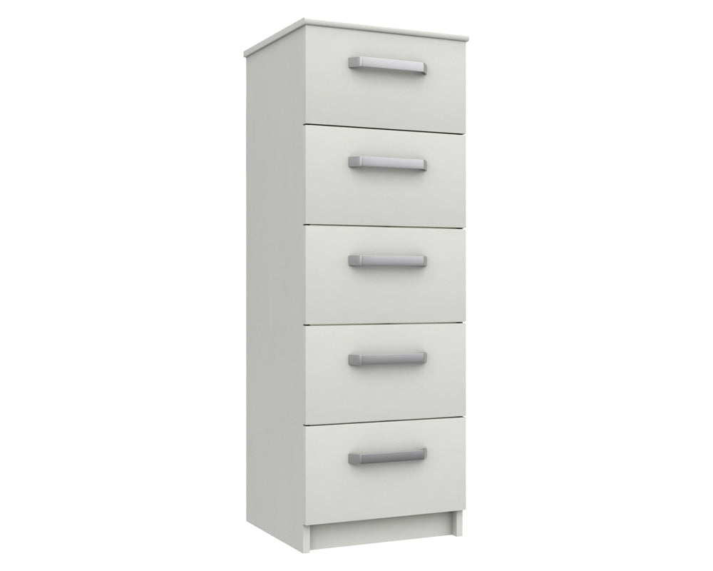 Arden White High Gloss Tallboy