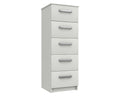 Arden White High Gloss Tallboy