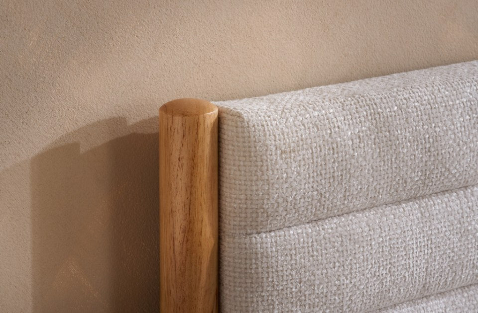 Arthur Bed Frame channel stitching