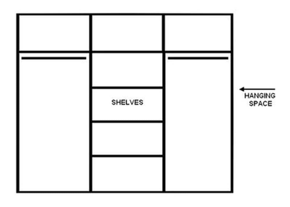 Manchester Matt Black Sliding Door Wardrobe 250cm