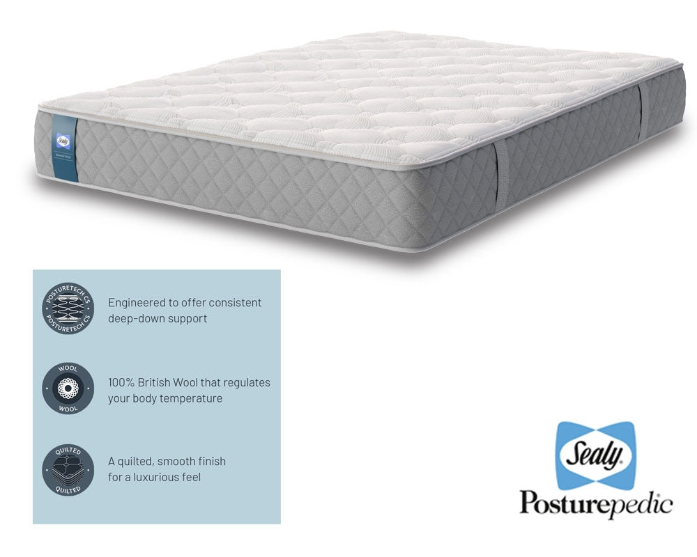 Sealy Astwick Wool King Size Mattress