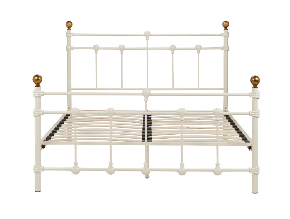Atlas Cream Three Quarter (3/4) Bed Frame