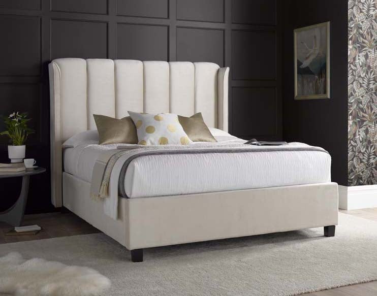 Aura Stone King Size Ottoman Bed Frame