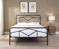 Acton Sand Black King Size Bed Frame