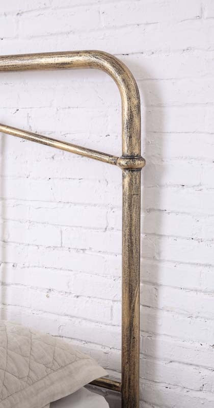 Acton Antique Bronze Double Bed Frame
