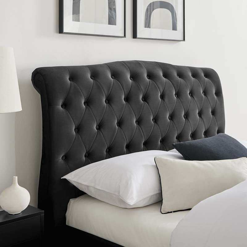 Rosemary Black Super King Size Bed Frame
