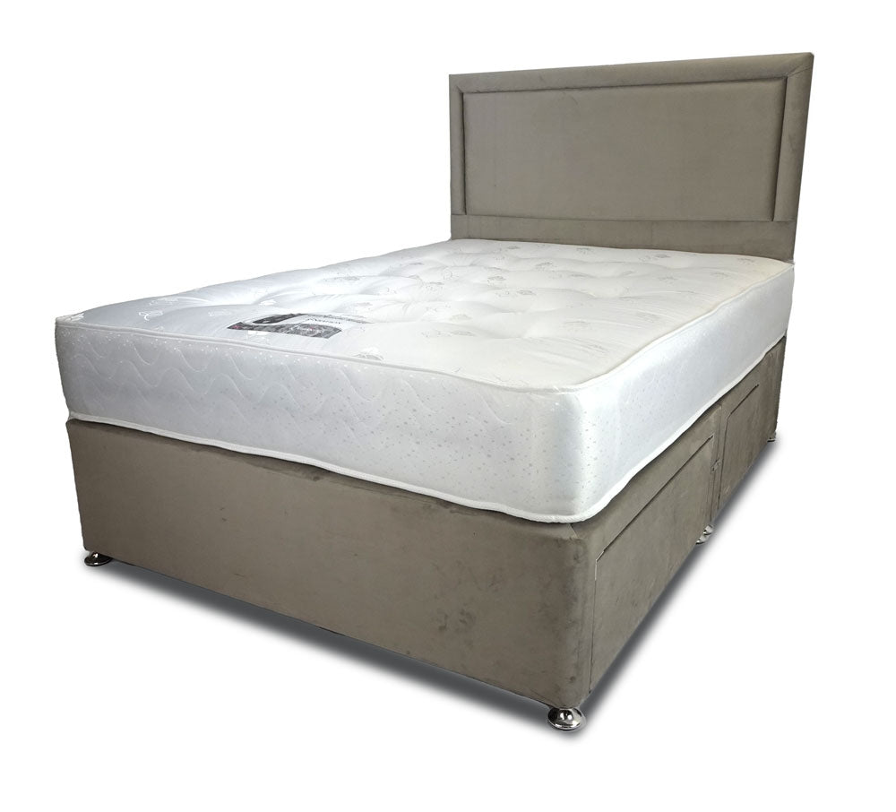 Bard Sensations Tufted Double Divan Bed
