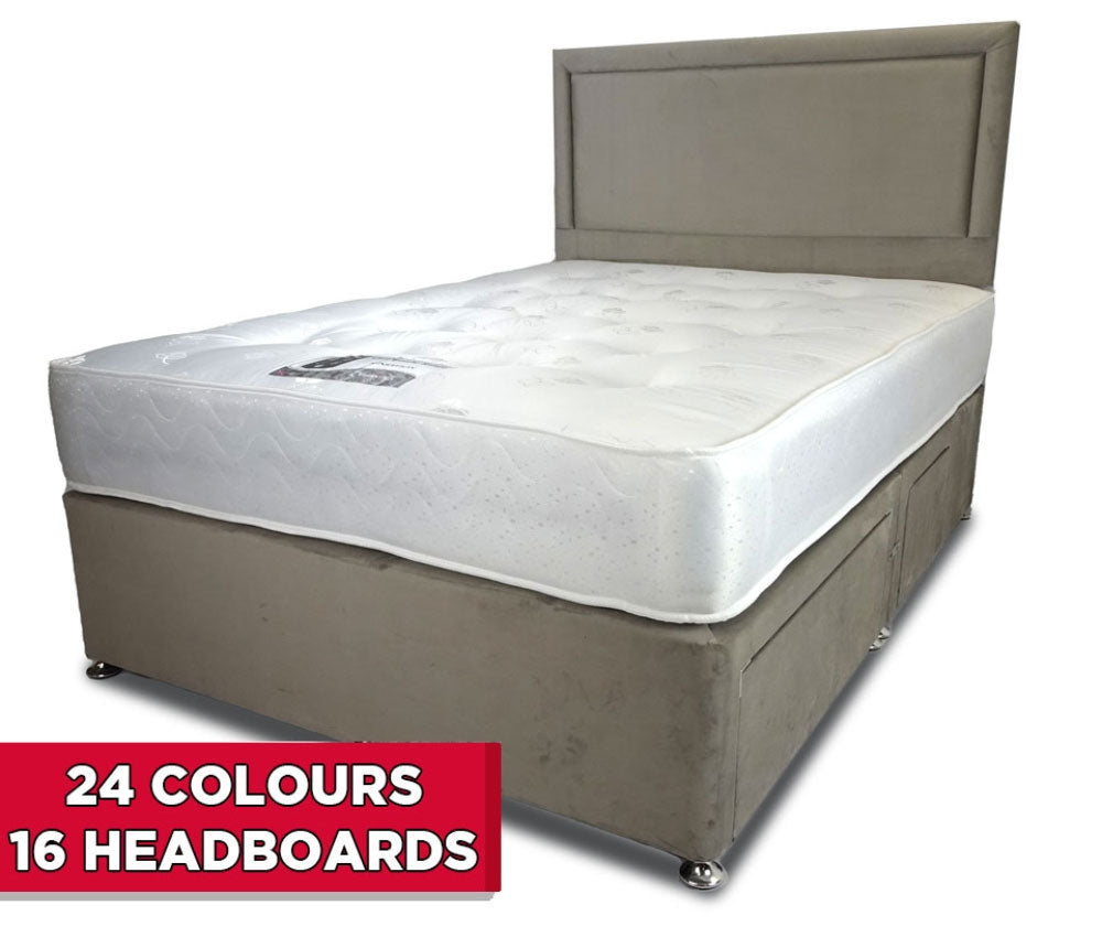 Bard Sensations Tufted King Size Divan Bed